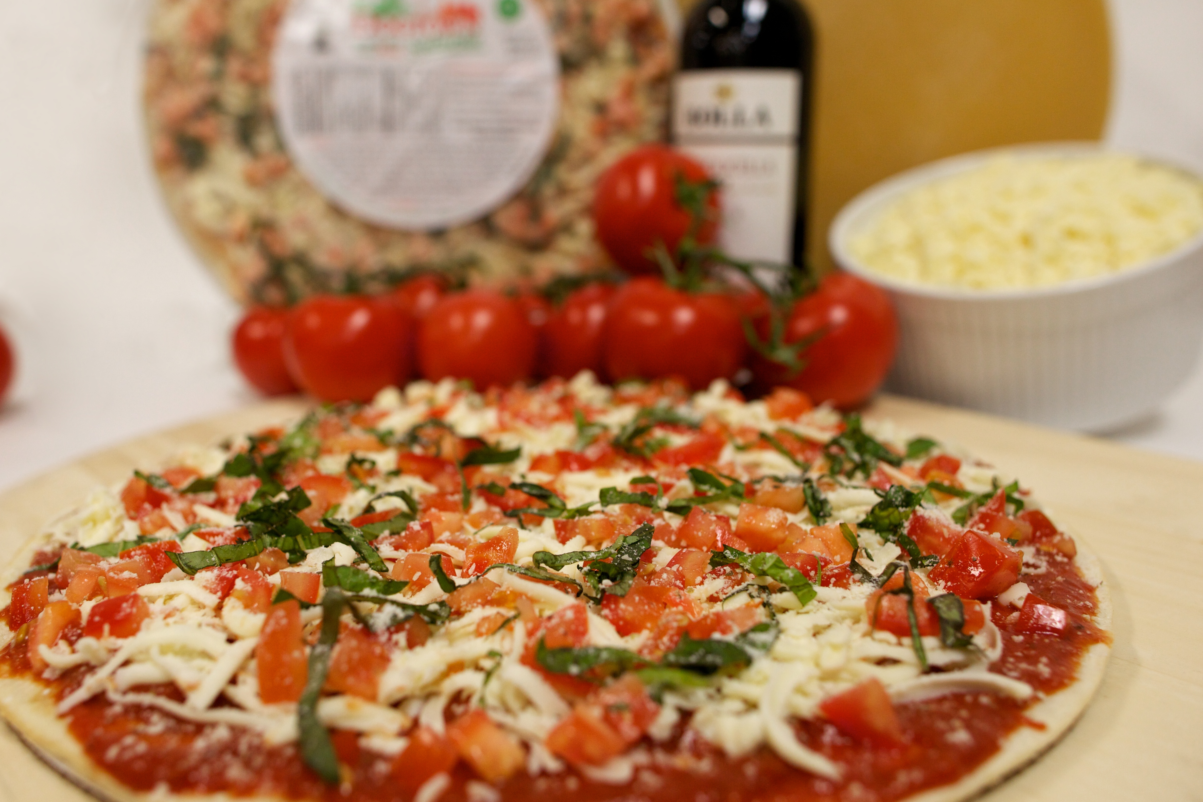 Tomato Basil Garlic Pizza says a lot about your Dogtown Pizza personality.