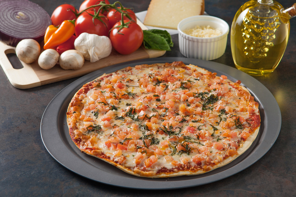 Ways to Serve Up the Tomato Basil Garlic Pizza - Dogtown Pizza