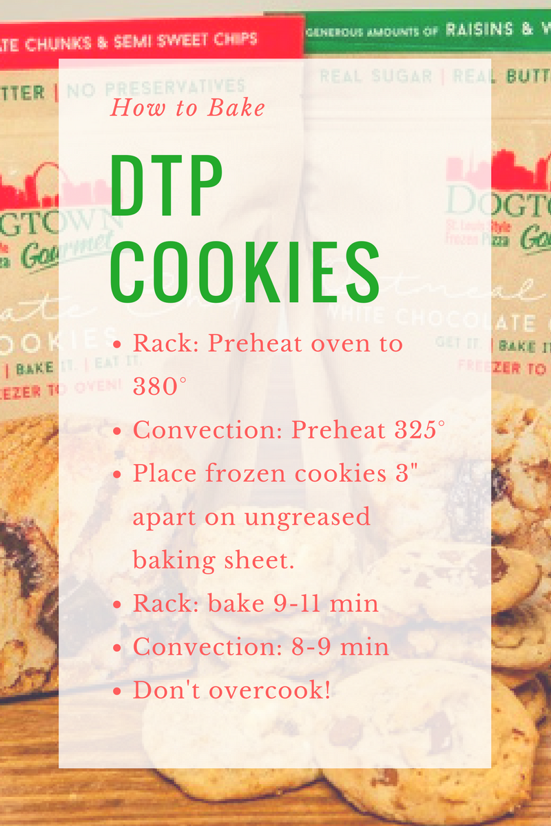 How to Bake Dogtown Pizza Frozen Cookies