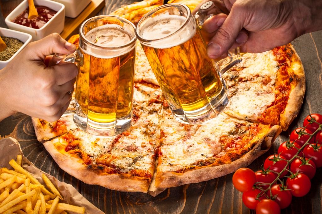 pizza-and-beer