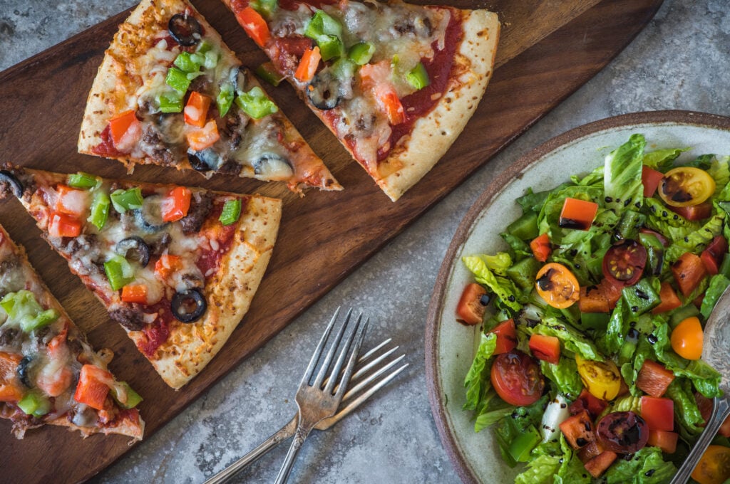 Balanced Bites: Salad and Pizza Pairings for the Health(ish) Crowd